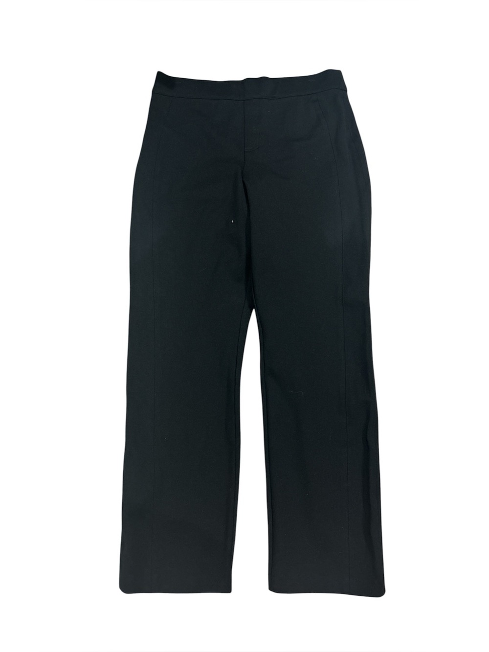 SPANX Black Straight-Leg Ponte Pants